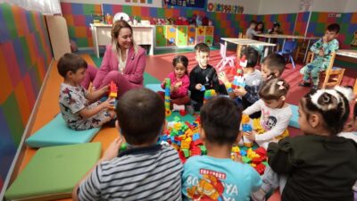 Konak Belediyesi’nin 3-5 yaş grubu çocuklara yönelik ücretsiz hizmeti Mutlu