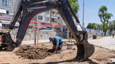 İzmir Büyükşehir Belediyesi, Buca’nın simge yeşil alanlarından Şirinyer Parkı’nda kapsamlı