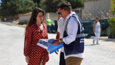 Başkan Denizli, Fahrettinpaşa Mahallesi’ndeki yol çalışmalarını yerinde inceledi