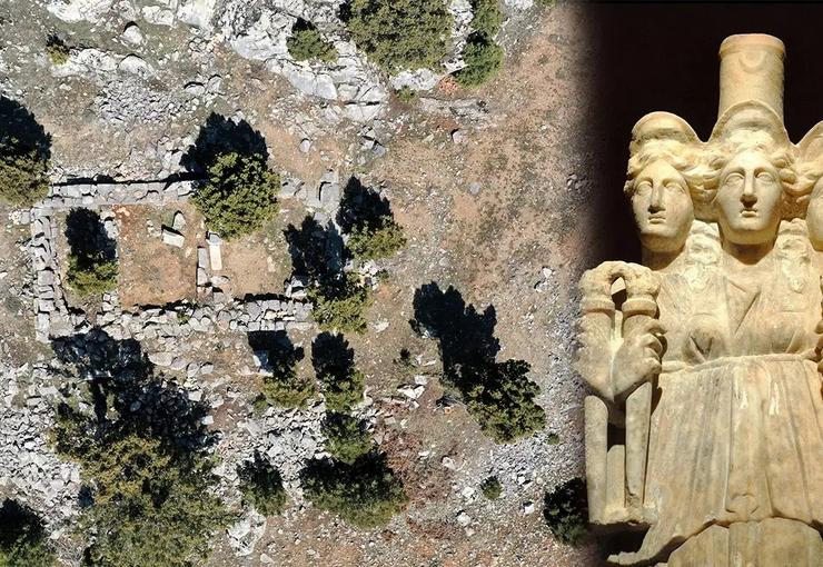 Isparta'nın Yalvaç ilçesindeki Men Kutsal Alanı'nda 113 yıl önceki kazılarda