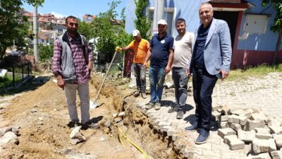 Kütahya’nın Simav ilçesine bağlı Kuşu Beldesi’nde uzun süredir beklenen doğalgaz
