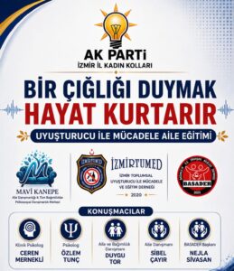 AK Parti İzmir İl Kadın Kolları Başkanlığı tarafından, toplumsal farkındalığın