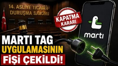 14. Asliye Ticaret Duruşma Salonu'nda görülen davada Martı Tag ve