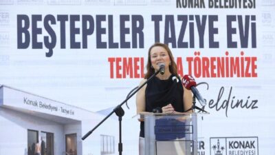 Konak’ta sosyal dayanışmayı güçlendirecek Beştepeler Taziye Evi’nin temel atma töreninde