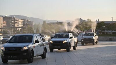 Manisa Büyükşehir Belediyesi, Salihli’de halk sağlığını korumak ve yaz aylarını
