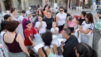 Mahalle kültürünü canlandırmak ve çocukları sporla buluşturmak amacıyla Karşıyaka Belediyesi