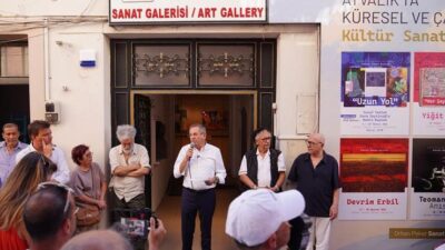Ayvalık Belediyesi'nin "Küresel ve Çağdaş Kültür Sanat Açılımı" kapsamında düzenlediği