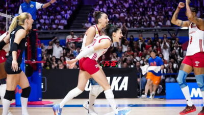 A Milli Kadın Voleybol Takımı, Milletler Ligi'ndeki üçüncü etap ilk