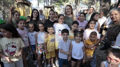 Konak Belediyesi’nin Çınartepe Aydın Erten Rekreasyon Alanı’ndaki Macera Parkı, yeni