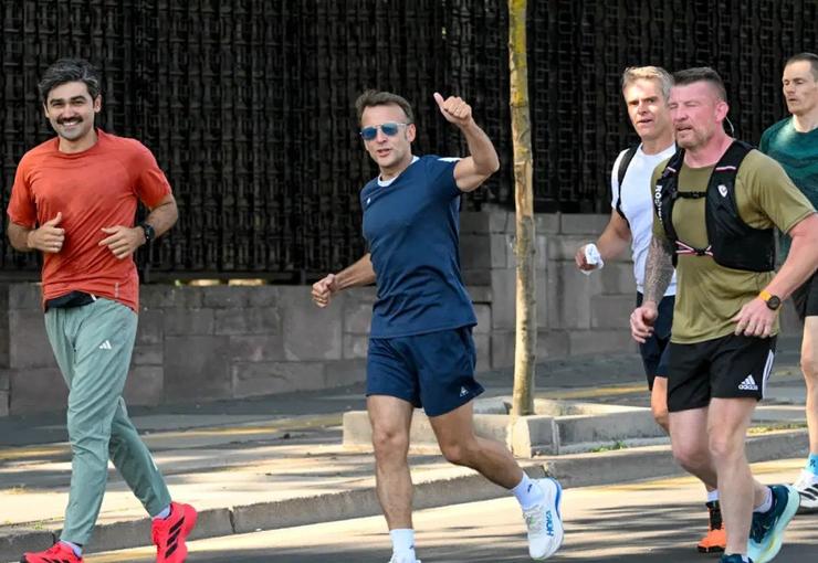NATO Liderler Zirvesi için Ankara'da bulunan Fransa Cumhurbaşkanı Emmanuel Macron,