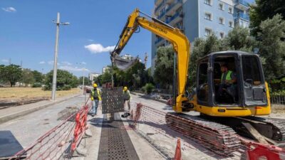 İzmir Büyükşehir Belediyesi, kentin kuzey aksında altyapıyı daha güvenli ve