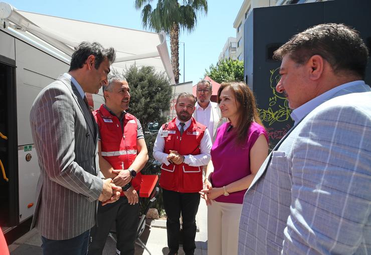 Karşıyaka Belediyesi ile Türk Kızılay İzmir Kan Bağış Merkezi, mahalle