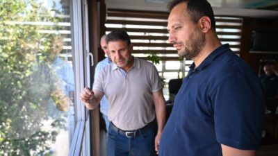 Bornova Belediye Başkanı Ömer Eşki, 3. Sanayi Sitesi’ni ziyaret ederek