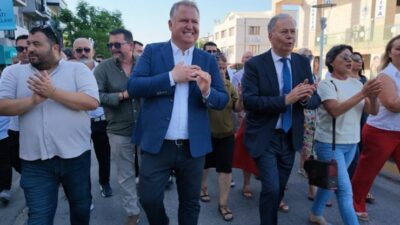 Cumhuriyet Halk Partisi Urla İlçe Başkanı Ahmet Bahri Yalaz, düzenlediği