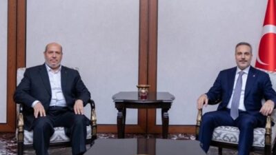Dışişleri Bakanı Hakan Fidan, Ankara'da Hamas Siyasi Büro Şefi Halil