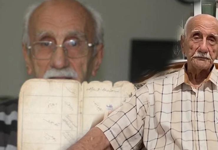 103 yaşındaki Köy Enstitüsü mezunu emekli öğretmen Abdurrahman Gezer, 80