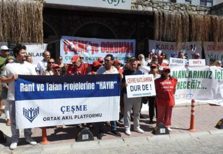 Çeşme Çevre Derneği, Enerjisa Üretim’in Musalla Mahallesi Sarnıç mevkiinde planladığı