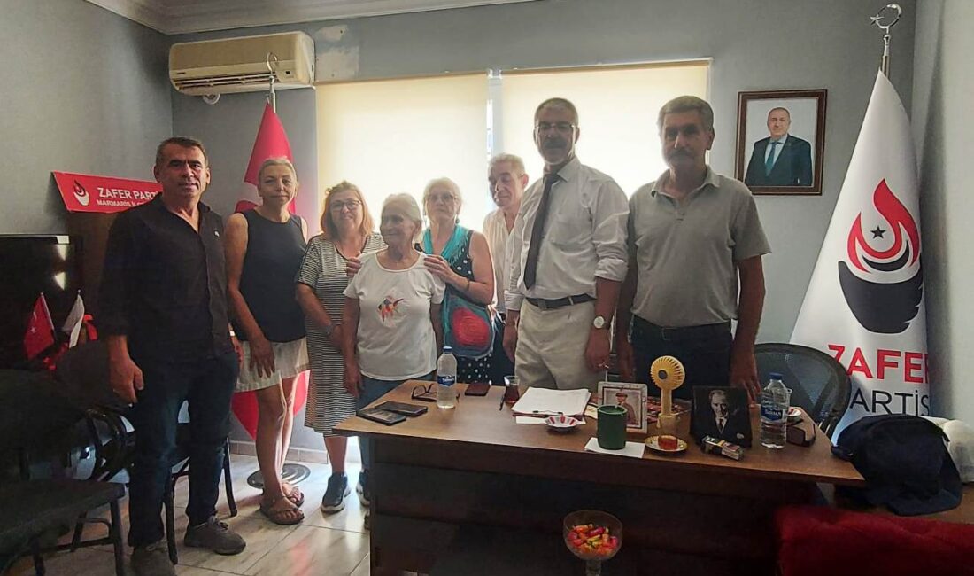 Zafer Partisi Marmaris İlçe Olağan Kongresinde, Başkan Deniz Çelik, güven