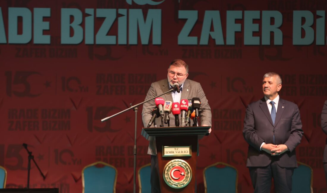 AK Parti İzmir İl Başkanı Bilal Saygılı, 15 Temmuz Demokrasi