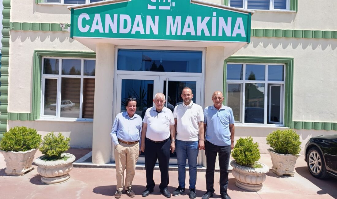 Kütahya’nın Gediz İlçesi Organize Sanayi Bölgesi’nde bulunan Candan Makina’nın sahibi