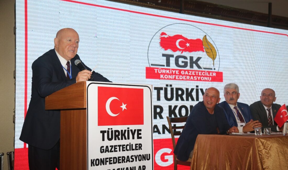 Türkiye Gazeteciler Konfederasyonu'nun Sivas'ta düzenlenen 31. Başkanlar Kurulu Toplantısı'nda, gazetecilik