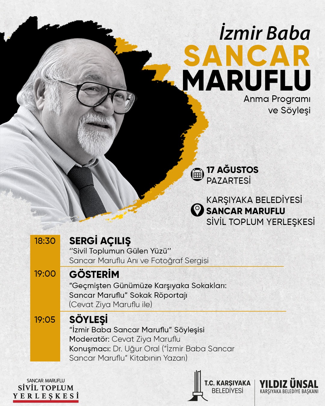Sancar Maruflu vefatının 5. yılında özlemle anılıyor