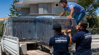 Narlıdere Belediyesi, kent genelinde atık toplama kapasitesini güçlendirmek ve daha