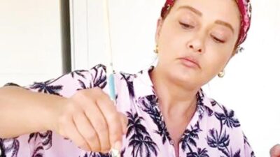 Bir süredir şehir hayatından uzak yaşamını sürdüren ve resim çalışmalarıyla