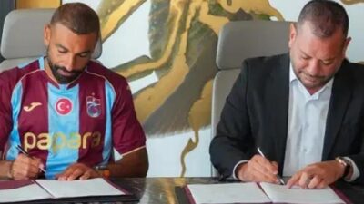 Trabzonspor, Mohamed Salah ile 2 yıllık sözleşme imzalandığını açıkladı. KAP'a