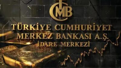 Türkiye Cumhuriyet Merkez Bankası'nın toplam rezervleri, hem brüt döviz hem