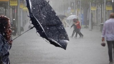 Meteoroloji Genel Müdürlüğü, birçok bölgede sağanak ve gök gürültülü sağanak