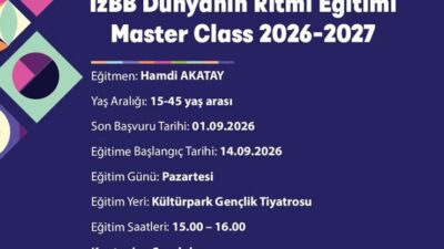 İzmir Büyükşehir Belediyesi, müzik ve sahne çalışmalarına ilgi duyan İzmirliler