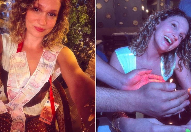 Farah Zeynep Abdullah, 37’nci yaşını yakınlarıyla kutladı. Doğum gününde arkadaşlarının