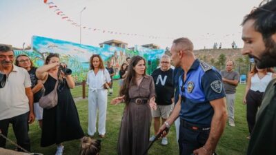 Çeşme Belediyesi, Dalyan Mahallesi’ne kazandırdığı Gazi Mustafa Kemal Atatürk Parkı’nı