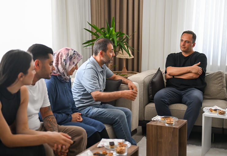 Bornova Belediye Başkanı Ömer Eşki, 24 Mayıs 2022’de Pençe-Kilit Operasyonu