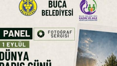 Buca Belediyesi, 1 Eylül Dünya Barış Günü kapsamında savaşların toplumsal