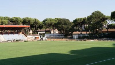 İzmir Büyükşehir Belediyesi, Ödemişli sporcuların kullandığı Saraçoğlu Stadı’nın yaklaşık 8