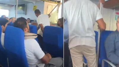 KKTC'nin Girne açıklarında Taşucu seferini yapan yolcu gemisi alabora oldu.