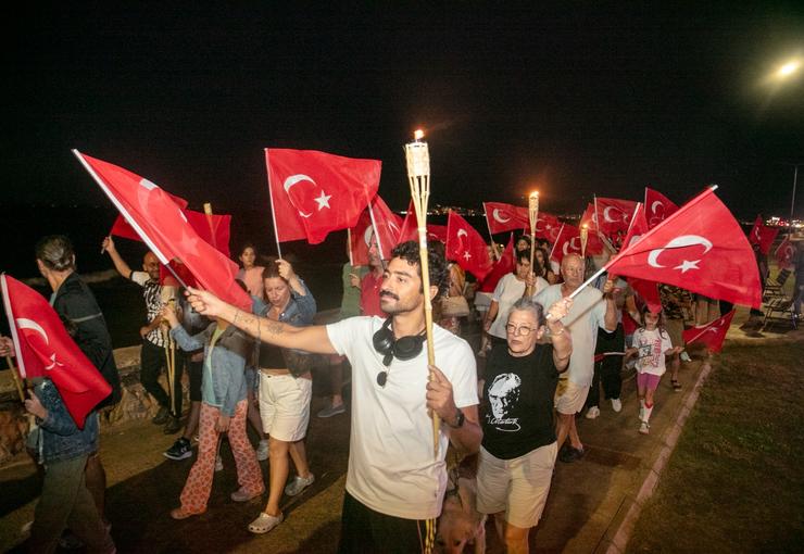 30 Ağustos Zafer Bayramı’nın 104’üncü yıl dönümü Güzelbahçe’de büyük bir