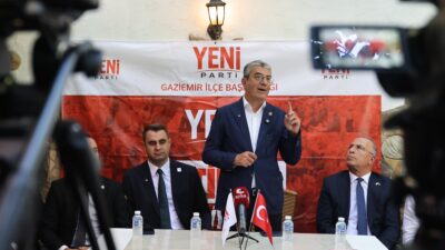 YENİ Parti Grup Başkan Vekili Gökhan Günaydın, İzmir’de partisinin kısa