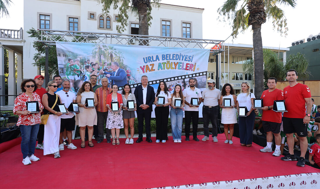 Urla Belediyesi tarafından çocukların yaz tatilini verimli, eğitici ve keyifli