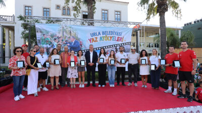 Urla Belediyesi tarafından çocukların yaz tatilini verimli, eğitici ve keyifli