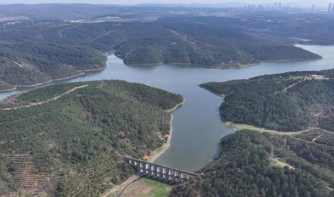 İstanbul'a su sağlayan barajlardaki doluluk oranı, yağışların azalması ve yazın