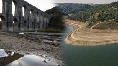 İstanbul’da baraj doluluk oranları büyük bir hızla geriledi. Yılın ilk