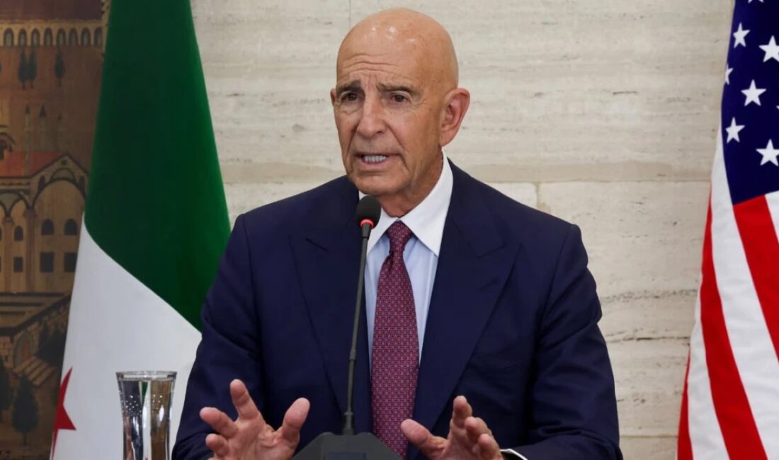 ABD'nin Suriye Özel Temsilcisi Tom Barrack, İsrail'in Suriye'de düzenlediği saldırıyla