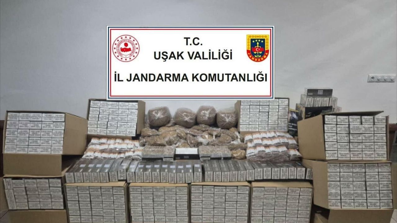 Uşak İl Jandarma Komutanlığı, Sivaslı ve Banaz ilçelerinde düzenlediği eş