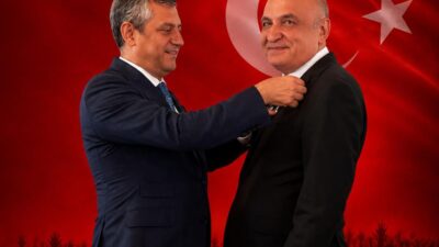 Yeni Parti Genel Başkanı Özgür Özel, Gaziantep Milletvekili Melih Meriç'in