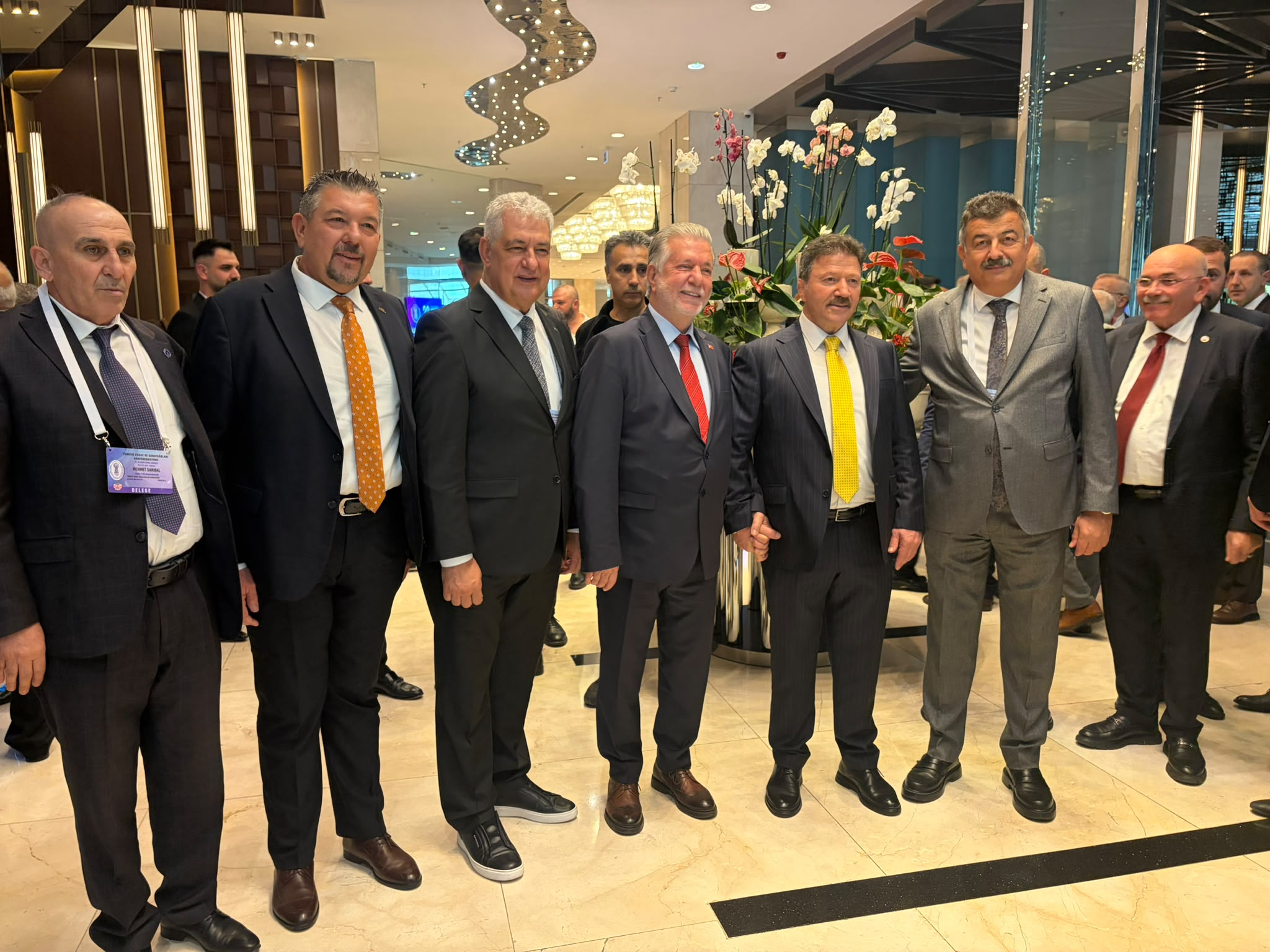 Türkiye Esnaf ve Sanatkarları Konfederasyonu (TESK)’in22. Olağan Genel Kuruluna tek