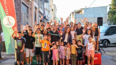 Karşıyaka Belediyesi tarafından düzenlenen ‘Sokak Senin Mahalle Olimpiyatları’ 3 Eylül’de