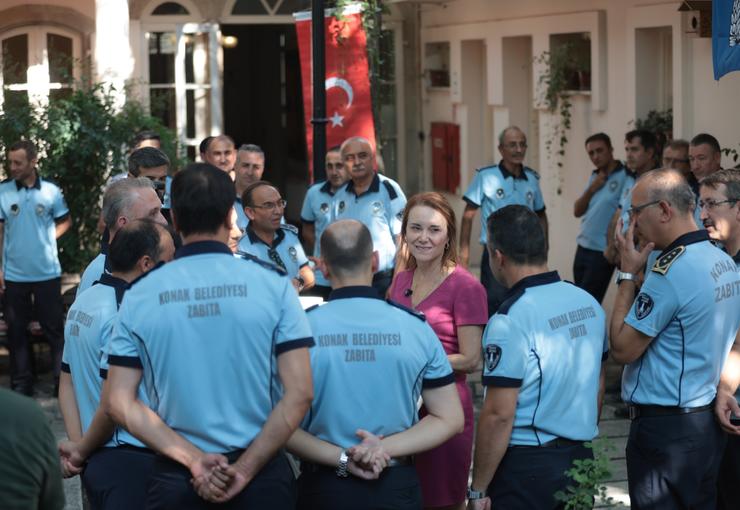 Konak Belediye Başkanı Nilüfer Çınarlı Mutlu, Zabıta Teşkilatı’nın kuruluşunun 200.